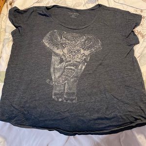 Super soft Lucky Brand Elephant Shirt size xxl